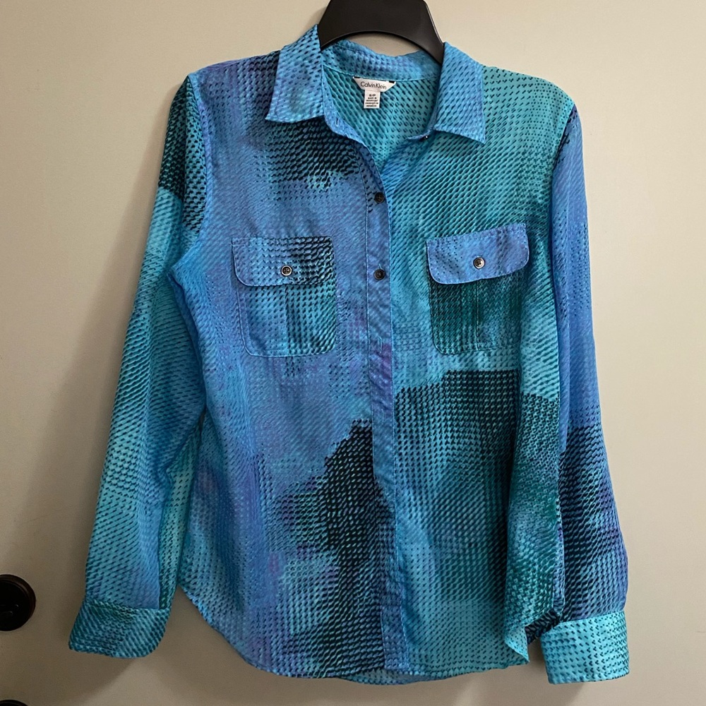 Calvin Klein Button Down - image 1